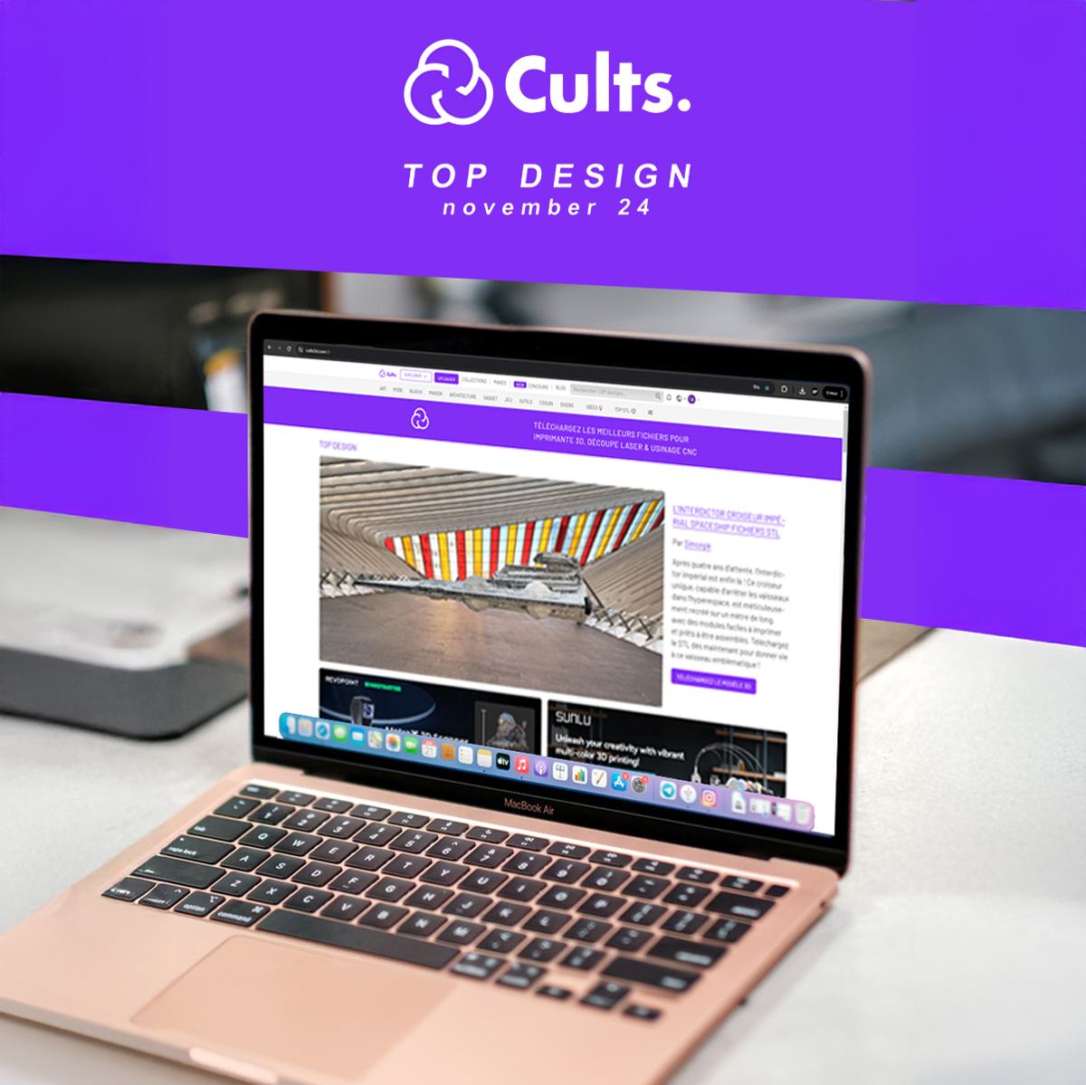 Première page Cults
